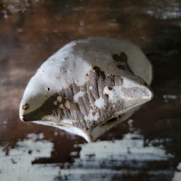 Vintage Andersen Design Maine Studio Pottery Screech Owl 7" Sculpture Figurine - Picture 6 of 7